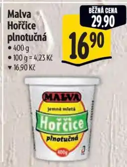 Albert Malva hořčice plnotučná nabídka