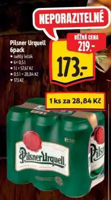Albert Pilsner Urquell 6pack nabídka