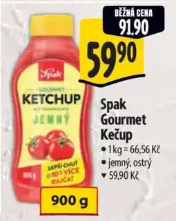 Albert Spak Gourmet kečup nabídka