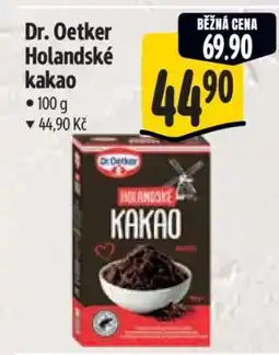 Albert Dr. Oetker Holandské kakao nabídka