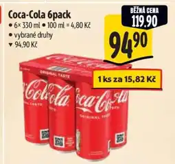 Albert Coca-Cola 6pack nabídka