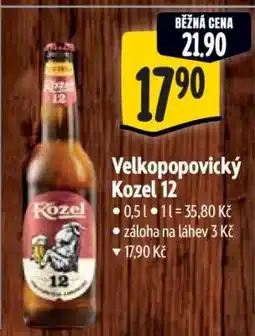 Albert VELKOPOPOVICKÝ KOZEL 12 nabídka