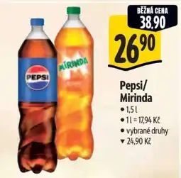 Albert Pepsi, Mirinda nabídka