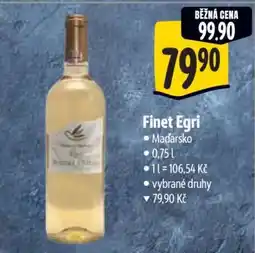 Albert Finet Egri nabídka