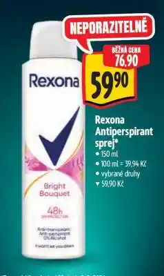 Albert Rexona antiperspirant sprej nabídka