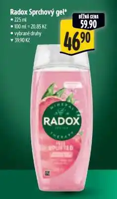 Albert Radox sprchový gel nabídka