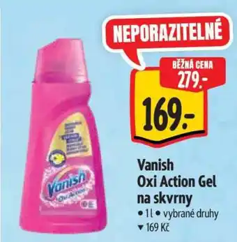 Albert Vanish Oxi Action Gel na skvrny nabídka