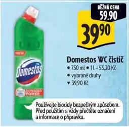 Albert Domestos WC čistič nabídka