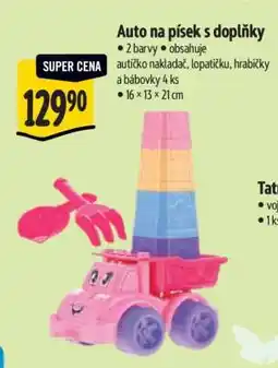 Albert Auto na písek s doplňky nabídka