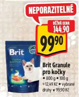 Albert Brit Granule pro kočky nabídka