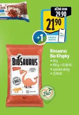 Albert Biosaurus Bio Křupky nabídka