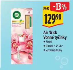 Albert Air Wick vonné tyčinky nabídka