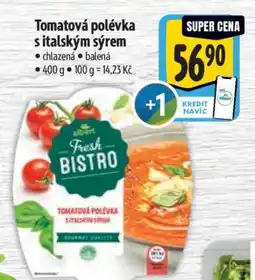 Albert Tomatová polévka s italským sýrem nabídka