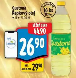 Albert Gustona Řepkový olej nabídka