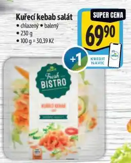 Albert Kuřecí kebab salát nabídka