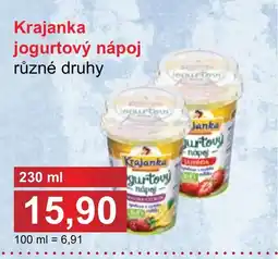 PLUS JIP Krajanka jogurtový nápoj nabídka
