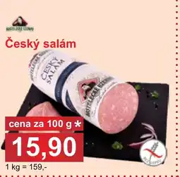 PLUS JIP Český salám nabídka