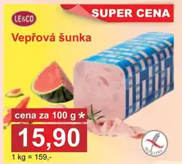 PLUS JIP Vepřová šunka nabídka