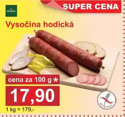 PLUS JIP Vysočina hodická nabídka