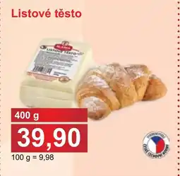 PLUS JIP Listové těsto nabídka