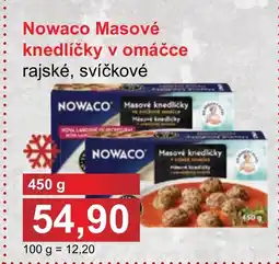 PLUS JIP Nowaco Masové knedlíčky v omáčce nabídka