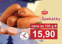 PLUS JIP Špekáčky nabídka