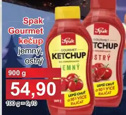 PLUS JIP Spak Gourmet kečup nabídka