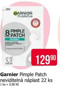 Teta Garnier Pimple Patch neviditelná náplast 22 ks nabídka