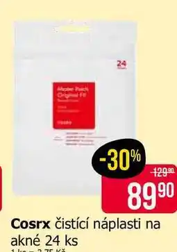 Teta Cosrx čistící náplasti na akné 24 ks nabídka