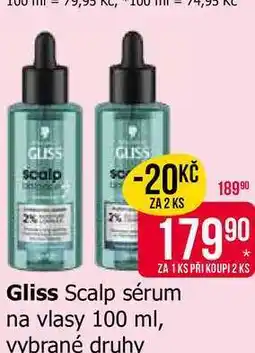 Teta Gliss Scalp sérum na vlasy 100 ml, vybrané druhy nabídka