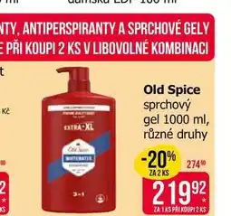 Teta Old Spice sprchový gel 1000 ml, různé druhy nabídka