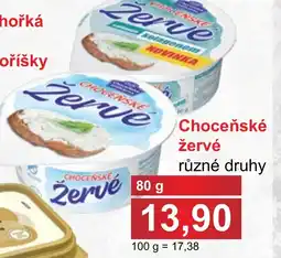 PLUS JIP Choceňské žervé nabídka