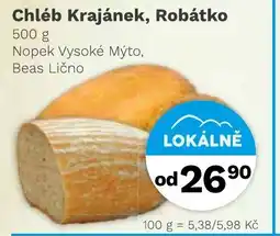 Konzum Chléb Krajánek, Robátko nabídka