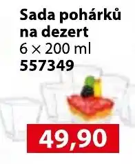 Konzum Sada pohárků na dezert nabídka