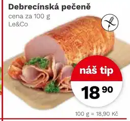 Konzum Debrecínská pečeně nabídka