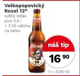 Konzum Velkopopovický Kozel 12° nabídka