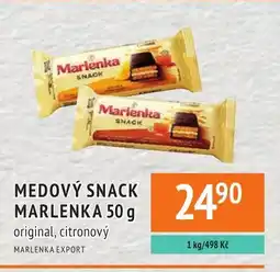 Coop hb Medový snack Marlenka nabídka