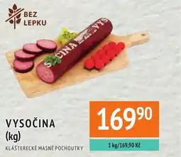 Coop hb Vysočina nabídka