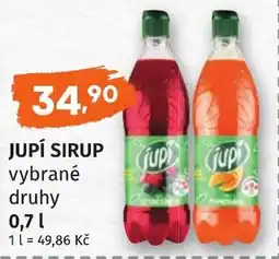 Coop hb Jupí sirup nabídka