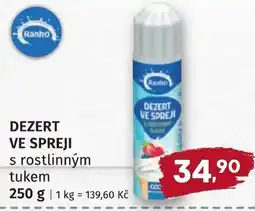 Coop hb Ranko Dezert ve spreji nabídka