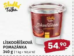 Coop hb Lískooříšková pomazánka nabídka