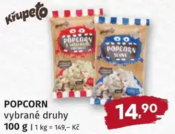 Coop hb Popcorn nabídka
