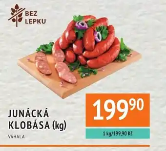 Coop hb Junácká klobása nabídka