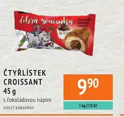 Coop hb Čtyřlístek croissant nabídka