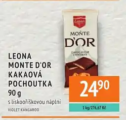 Coop hb Leona Monte d'or kakaová pochoutka nabídka