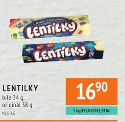 Coop hb Lentilky nabídka