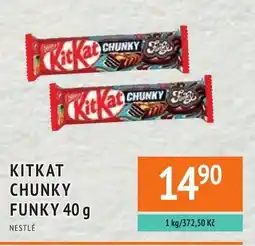 Coop hb KitKat chunky funky nabídka
