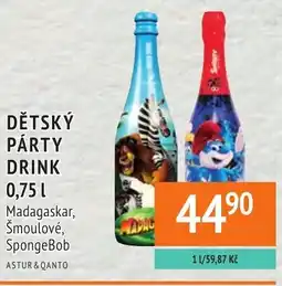 Coop hb Dětský párty drink nabídka