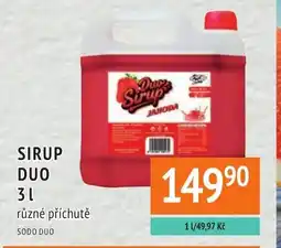 Coop hb Sirup Duo nabídka