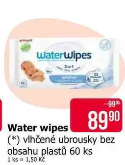 Teta Water wipes vlhčené ubrousky bez obsahu plastů 60 ks nabídka